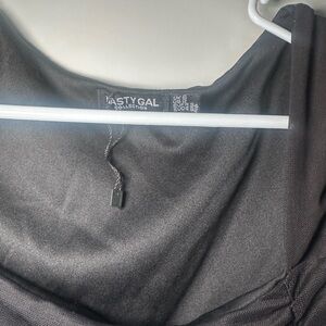 Nasty Gal Black going out dress